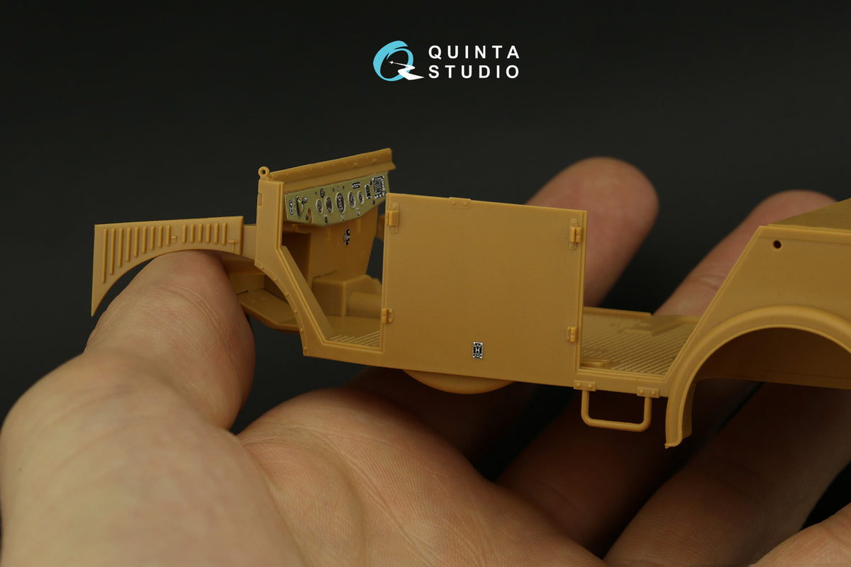 Quinta Studio QD35056 1:35 Horch 108 typ 40 (3D-Printed) & coloured Interior