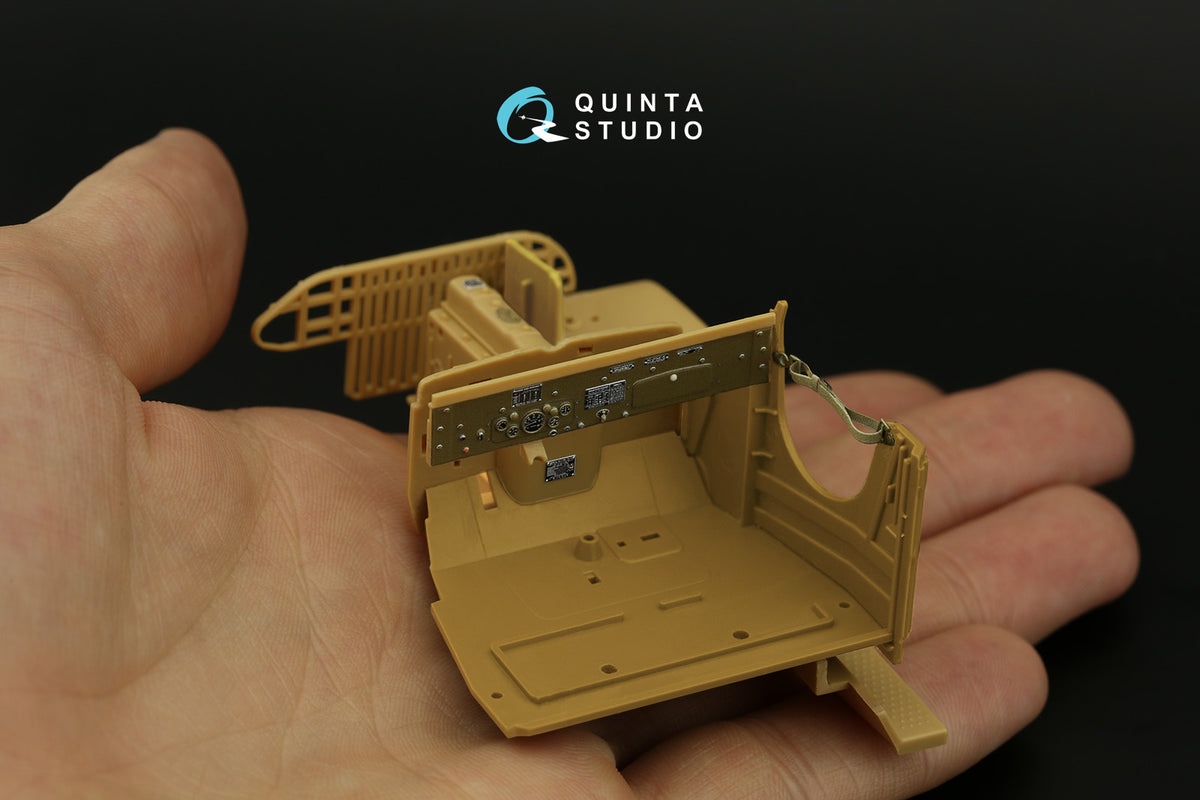 Quinta Studio QD35059 1:35 GMC CCKW 352 Open Cab (3D-Printed) & coloured Interior