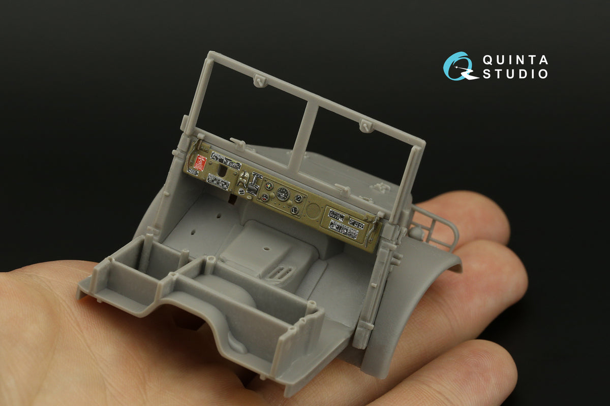 Quinta Studio QD35061 1:35 Dodge M37 (3D-Printed) & coloured Interior