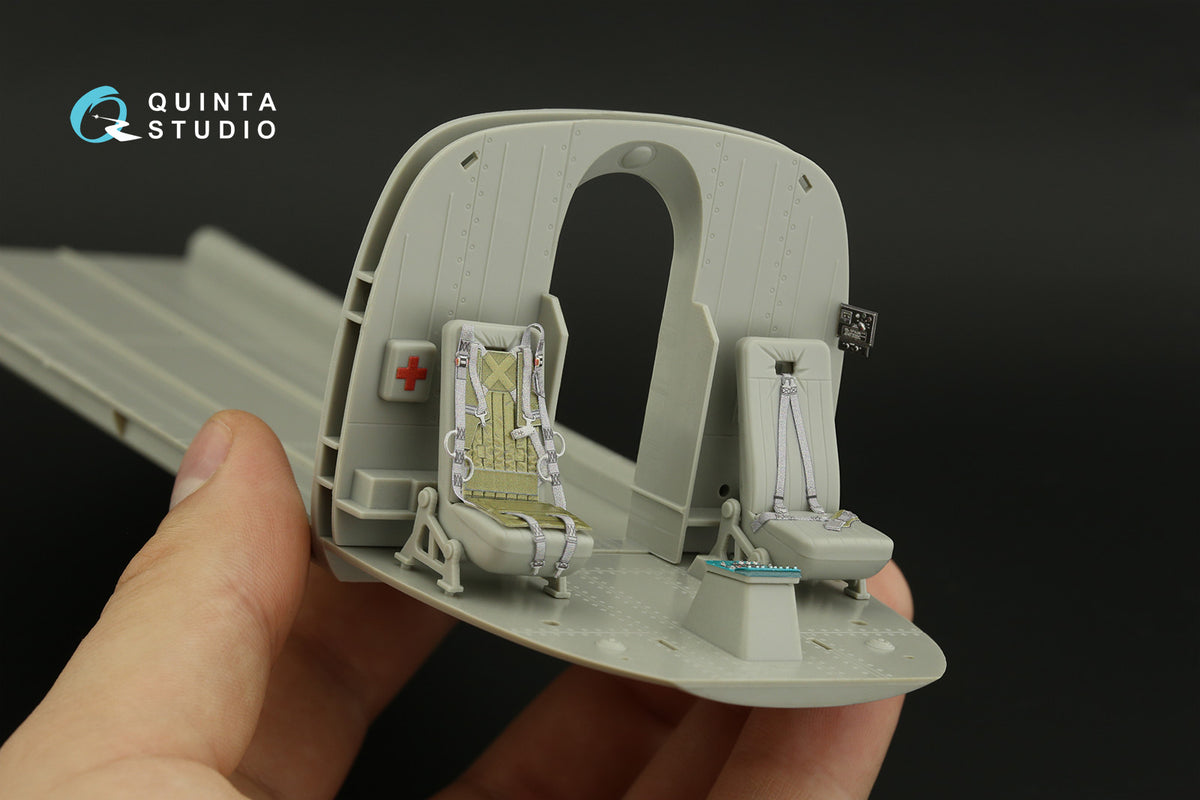 Quinta Studio QD35065 1:35 Mil Mi-8MT (3D-Printed) & coloured Interior