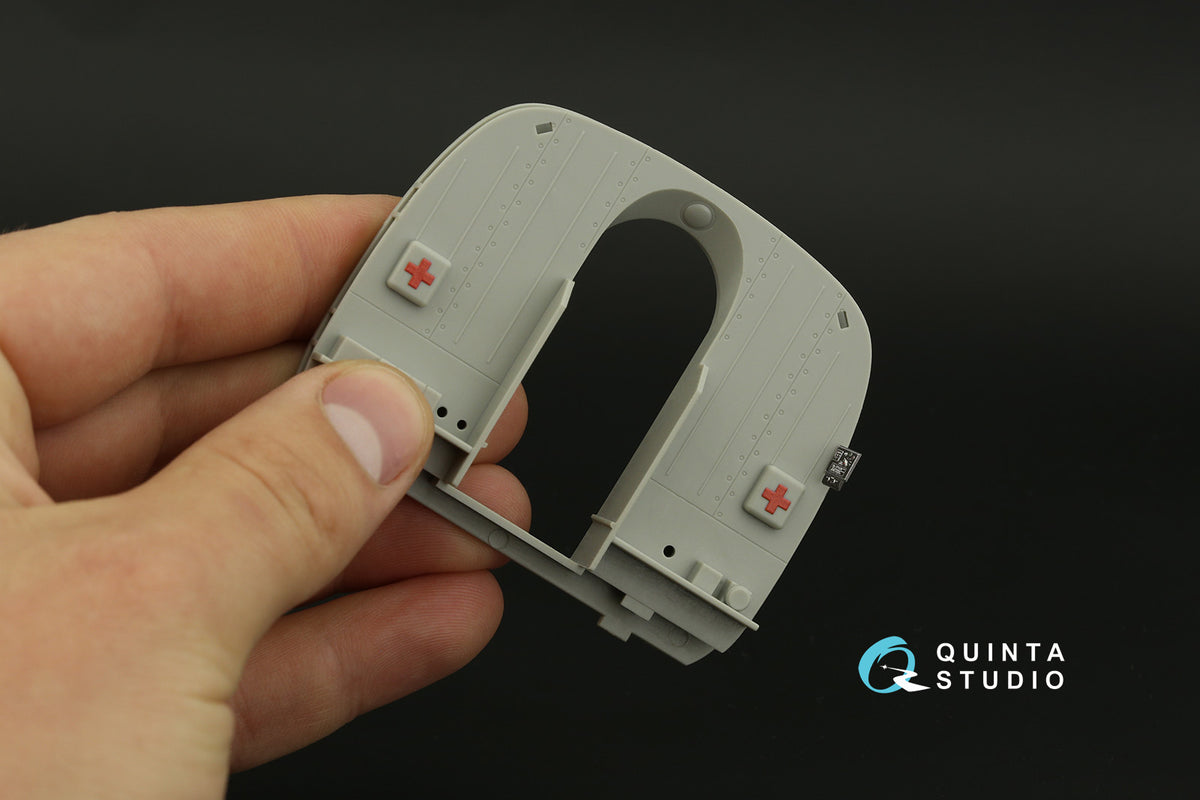 Quinta Studio QD35065 1:35 Mil Mi-8MT (3D-Printed) & coloured Interior