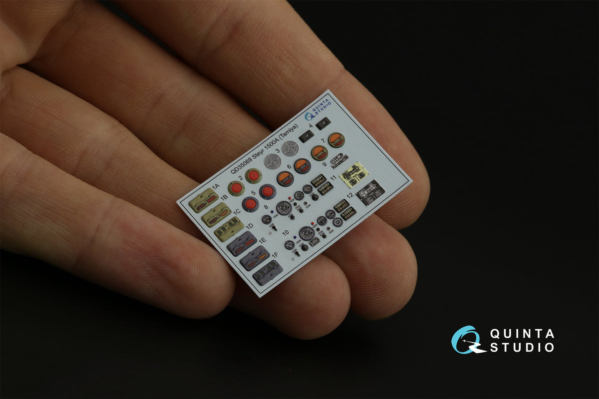 Quinta Studio QD35069 1:35 Steyr 1500A (3D-Printed) & coloured Interior