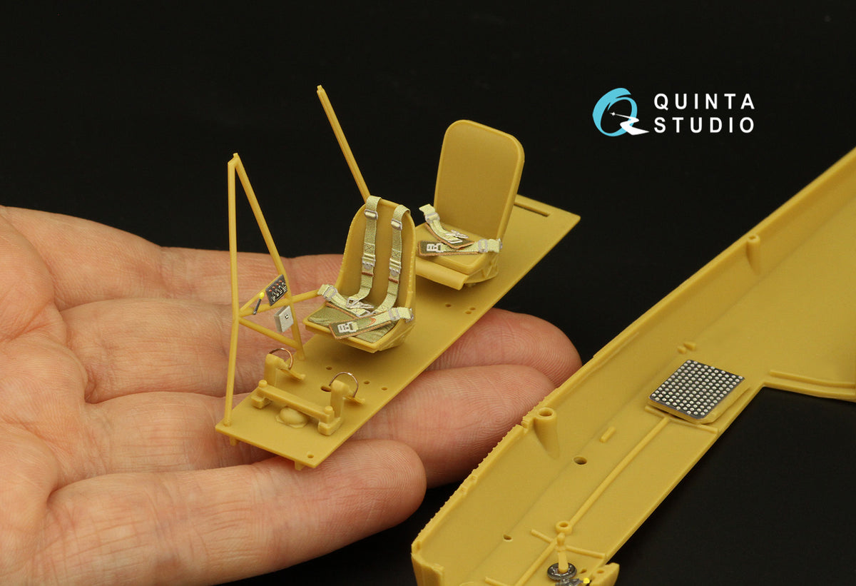 Quinta Studio QD35072 1:35 Fieseler Fi-156C Storch (3D-Printed) & coloured Interior