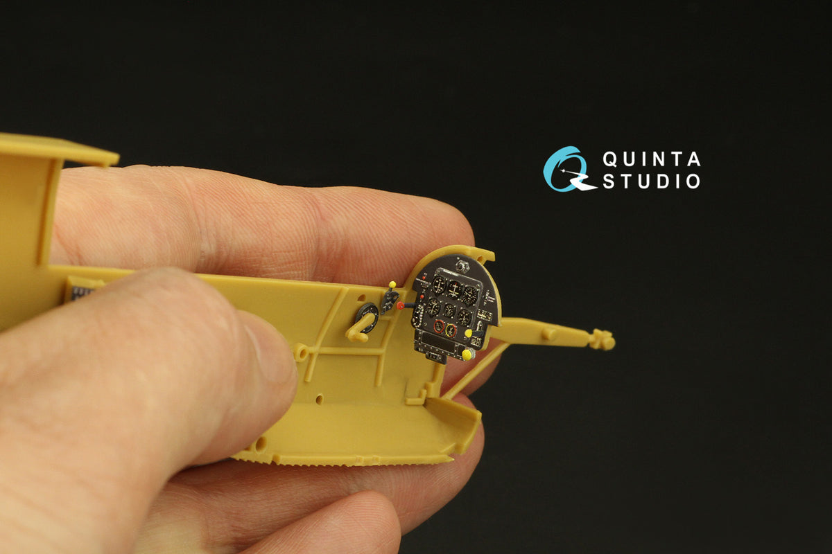 Quinta Studio QD35072 1:35 Fieseler Fi-156C Storch (3D-Printed) & coloured Interior