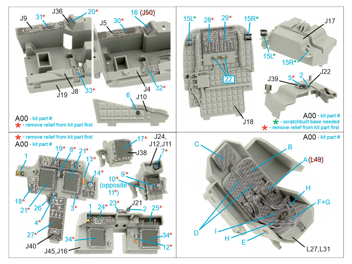 Quinta Studio QD35073 1:35 Boeing/Hughes AH-64D/E (3D-Printed) & coloured Interior