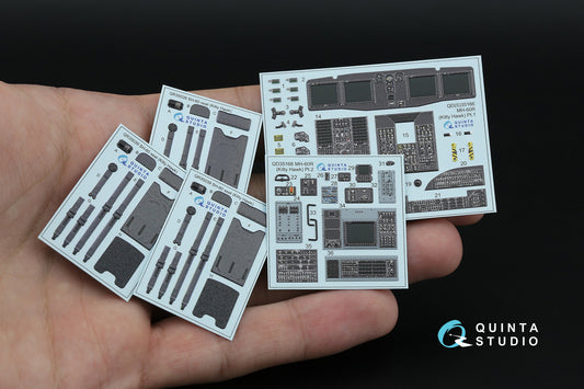 Quinta Studio QD35166 1:35 Sikorsky MH-60R Seahawk 3D-Printed & coloured Interior