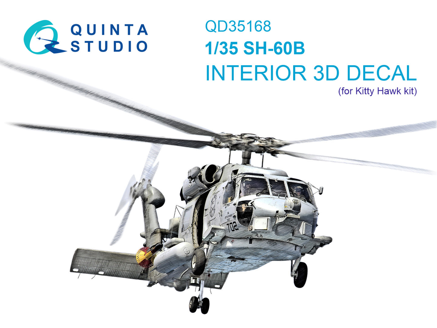 Quinta Studio QD35168 1:35 Sikorsky SH-60B Seahawk 3D-Printed & coloured Interior