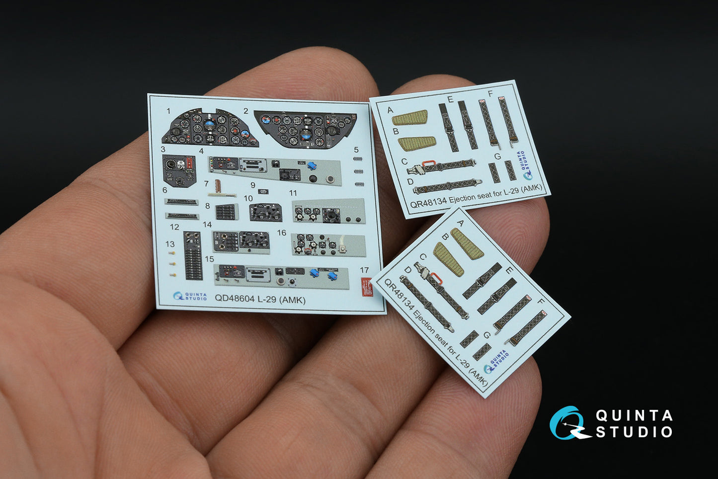Quinta Studio QD48604 1:48 L-29 Delfin 3D-Printed & coloured Interior