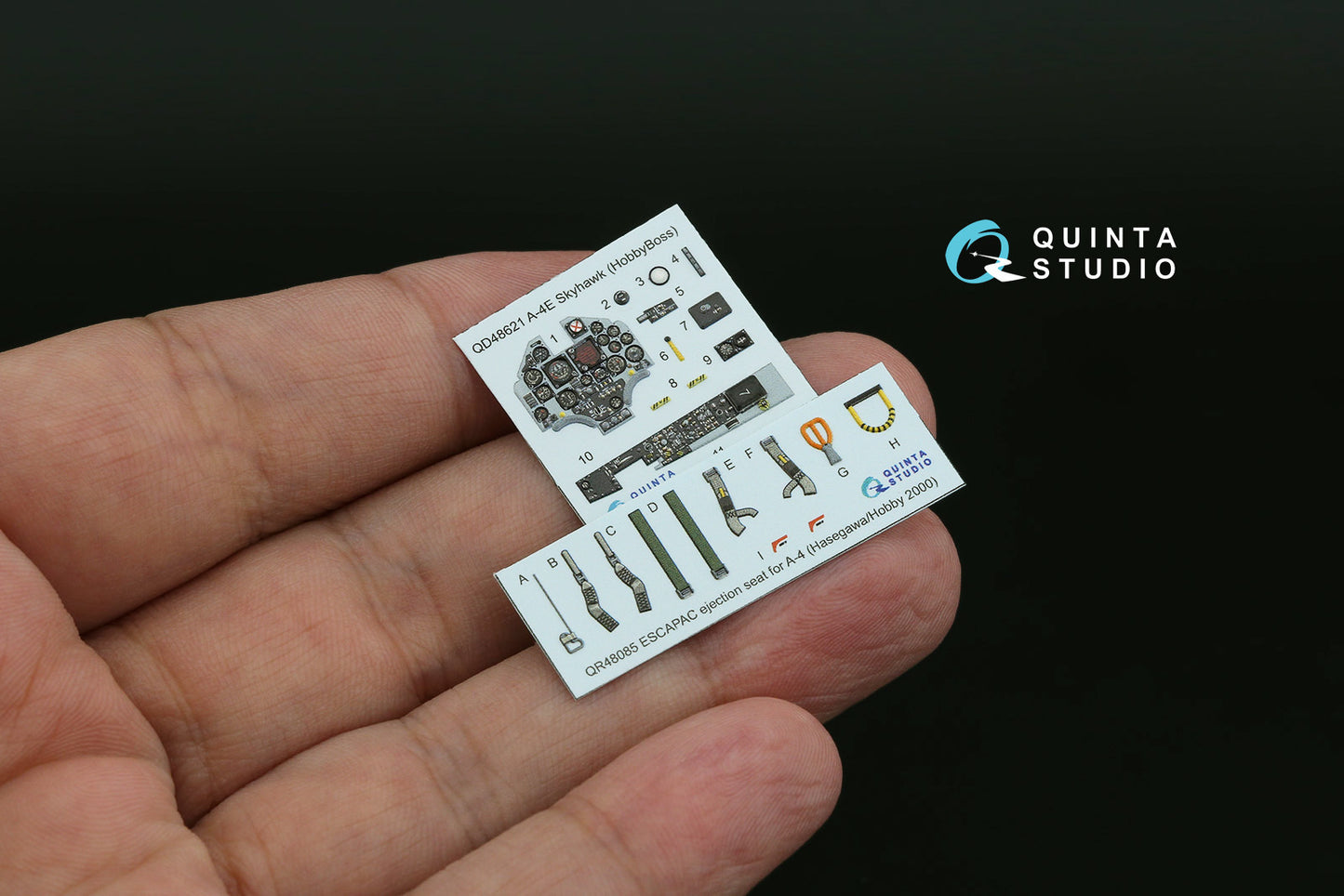 Quinta Studio QD48621 1:48 Douglas A-4E Skyhawk 3D-Printed & coloured Interior