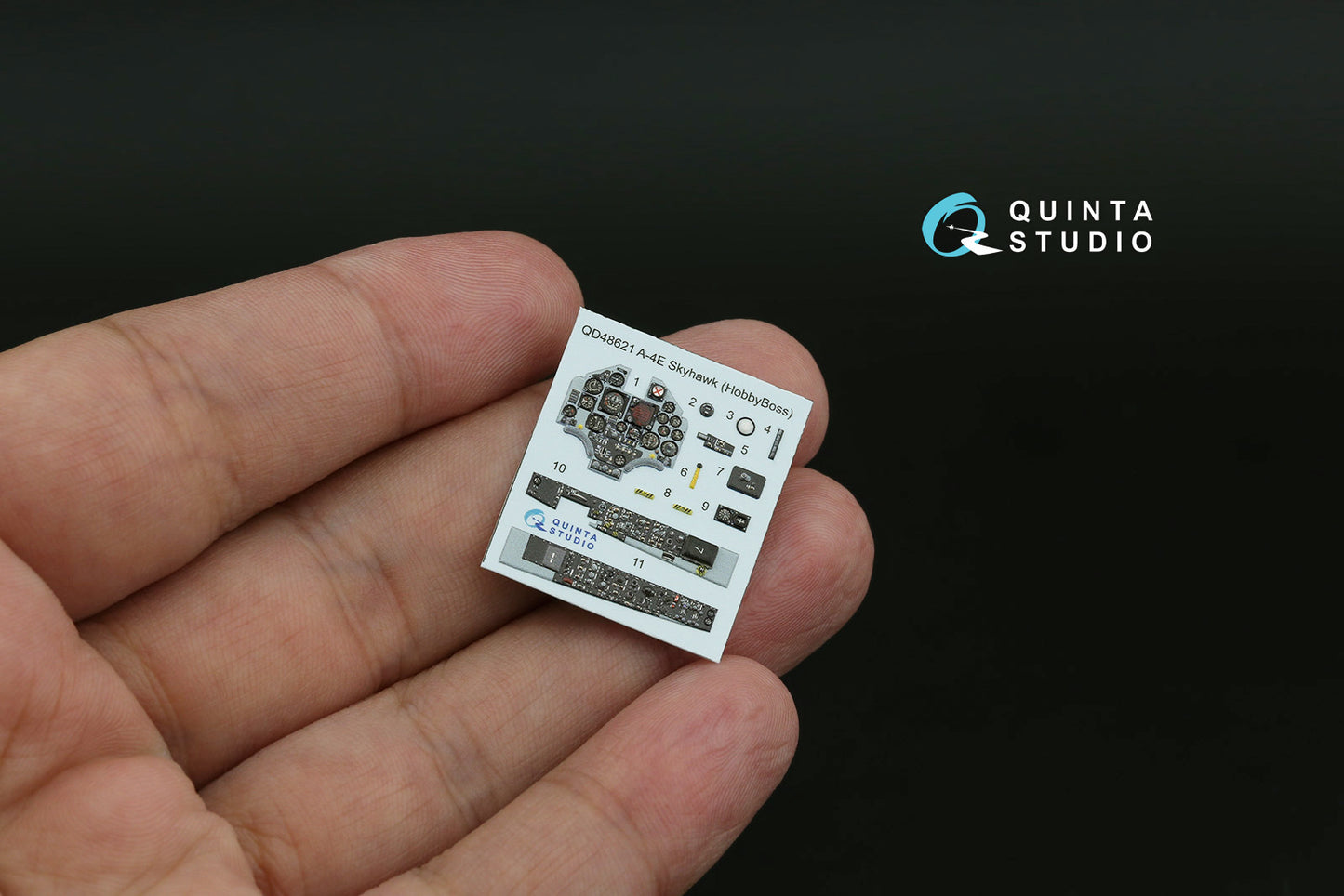 Quinta Studio QD48621 1:48 Douglas A-4E Skyhawk 3D-Printed & coloured Interior