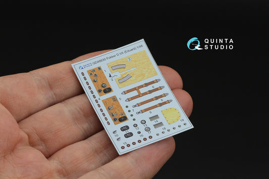 Quinta Studio QD48630 1:48 Fokker D.VII 3D-Printed & coloured Interior