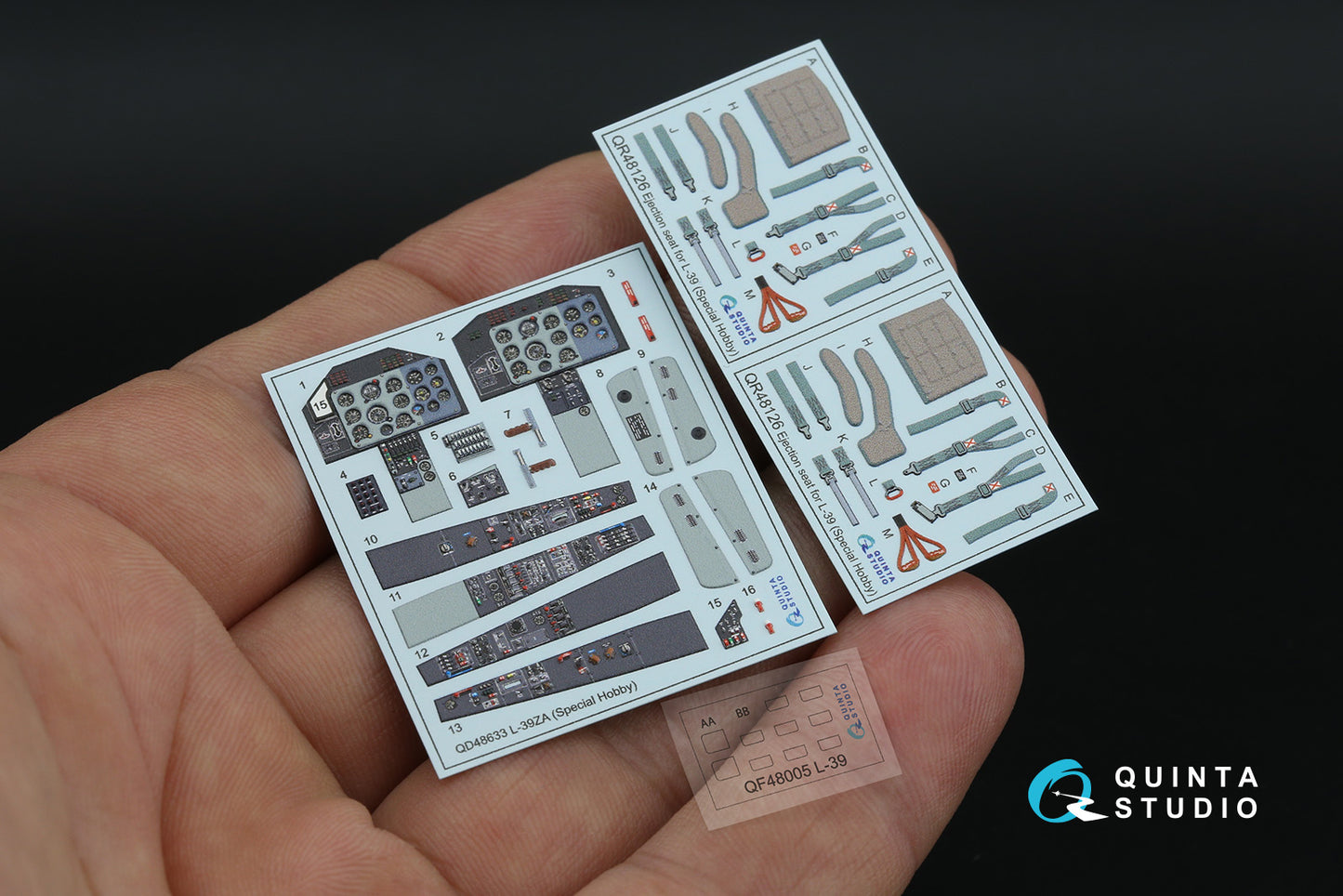 Quinta Studio QD48633 1:48 Aero L-39ZA 3D-Printed & coloured Interior