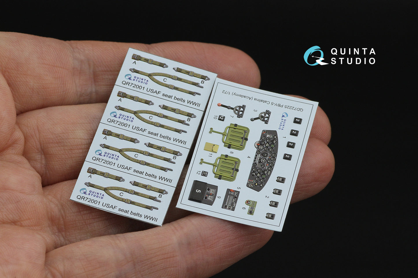 Quinta Studio QD72225 1:72 Consolidated PBY-5 Catalina 3D-Printed & coloured Interior