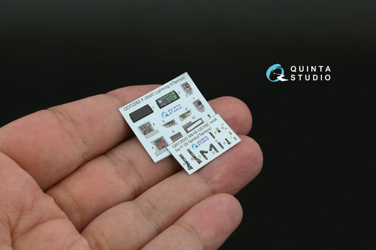 Quinta Studio QD72262 1:72 F-35A/F-35C Lightning II 3D-Printed & coloured Interior