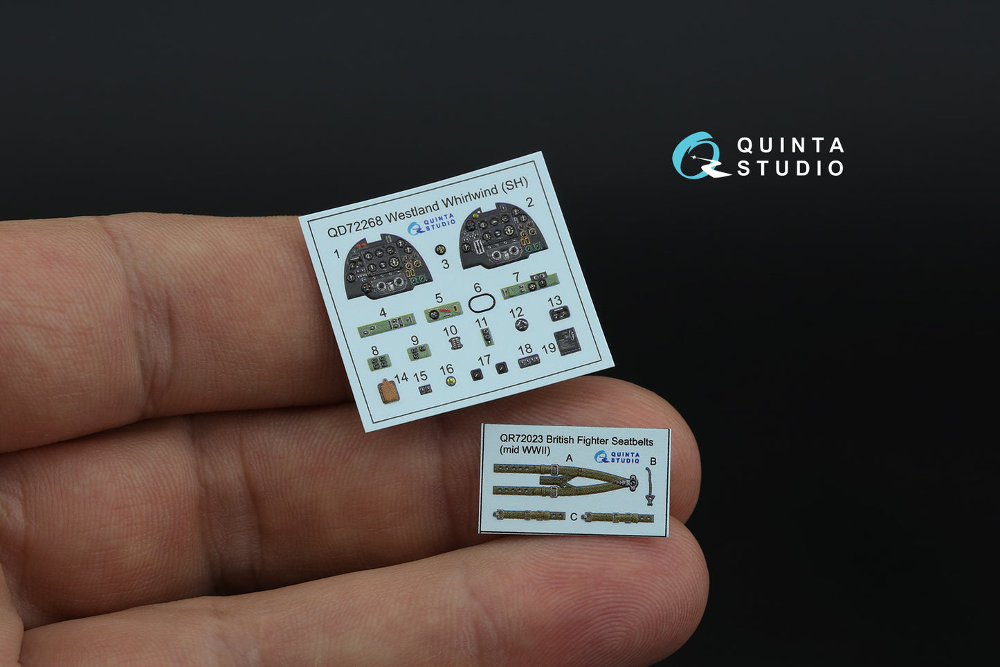 Quinta Studio QD72268 1:72 Westland Whirlwind Mk.I 3D-Printed & coloured Interior