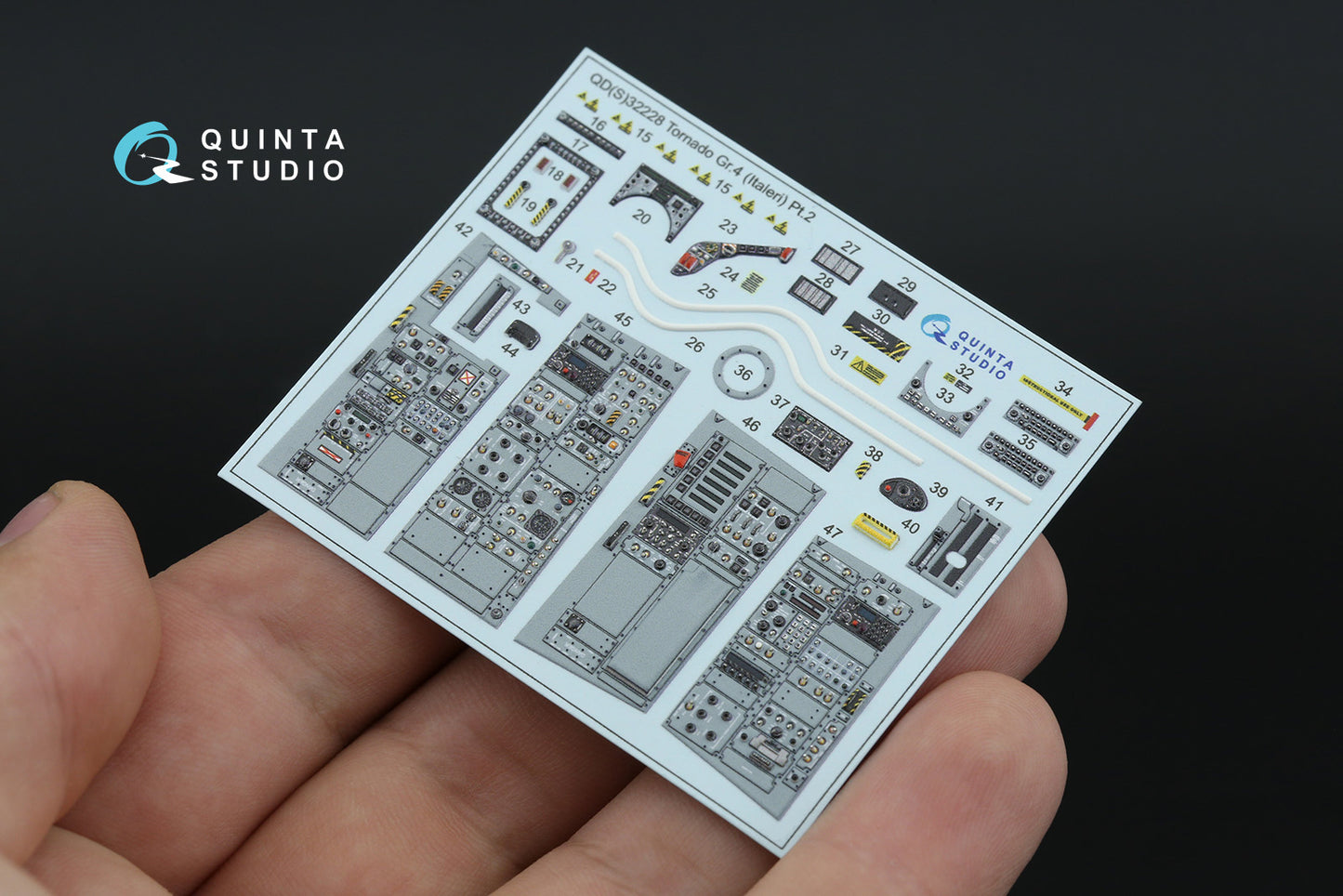 Quinta Studio QDS+32228 1:32 Panavia Tornado Gr.4 3D-Printed & coloured Interior