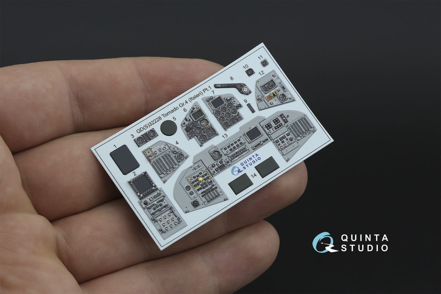 Quinta Studio QDS+32228 1:32 Panavia Tornado Gr.4 3D-Printed & coloured Interior