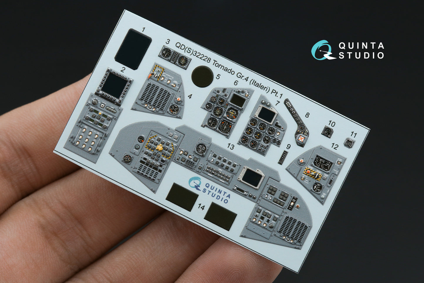 Quinta Studio QDS+32228 1:32 Panavia Tornado Gr.4 3D-Printed & coloured Interior