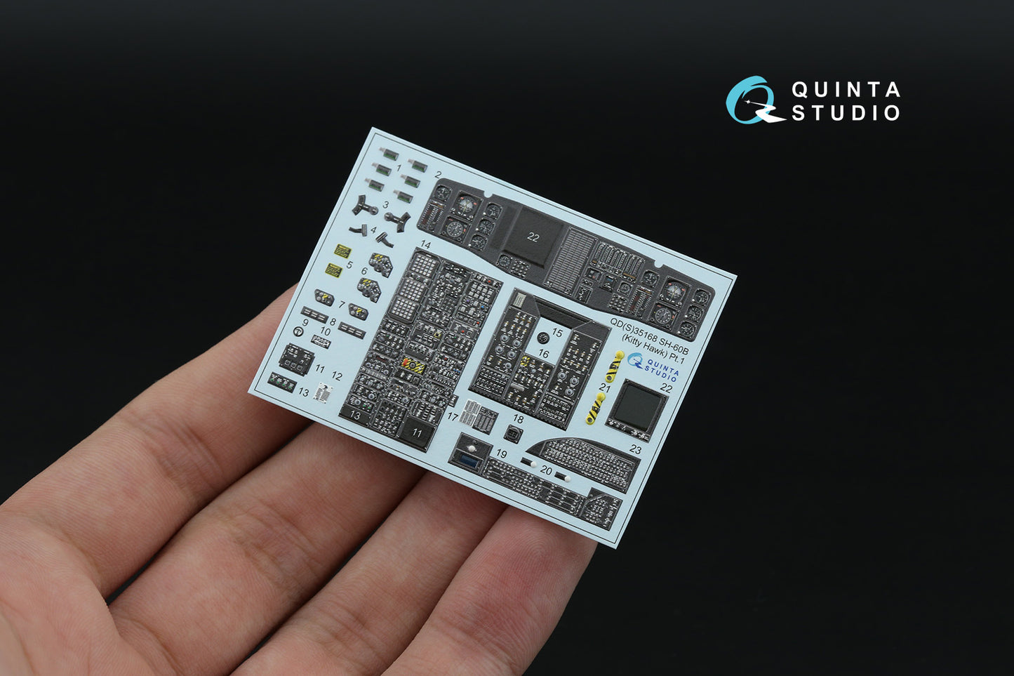 Quinta Studio QDS-35168 1:35 Sikorsky SH-60B Seahawk 3D-Printed & coloured Interior