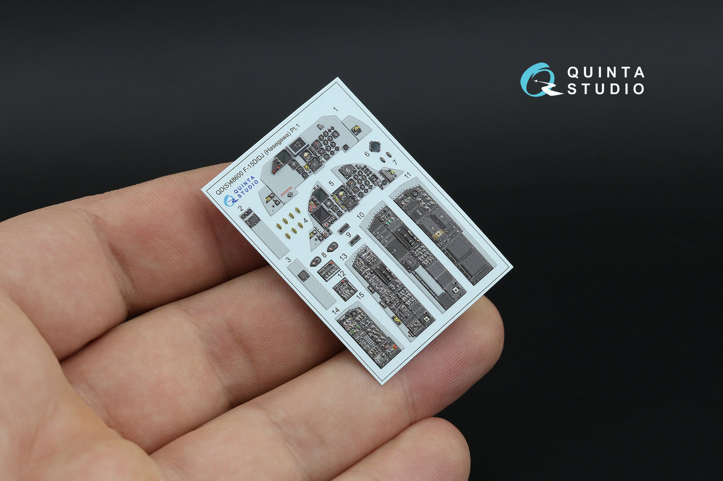 Quinta Studio QDS-48600 1:48 F-15D/ F-15DJ 3D-Printed & coloured Interior