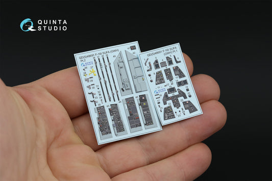 Quinta Studio QDS-48691 1:48 Lockheed-Martin F-16I SUFA 3D-Printed & coloured Interior