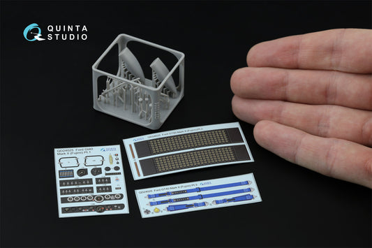 Quinta Studio QD+24025 1:24 Ford GT40 Mark II 3D-Printed & coloured Interior