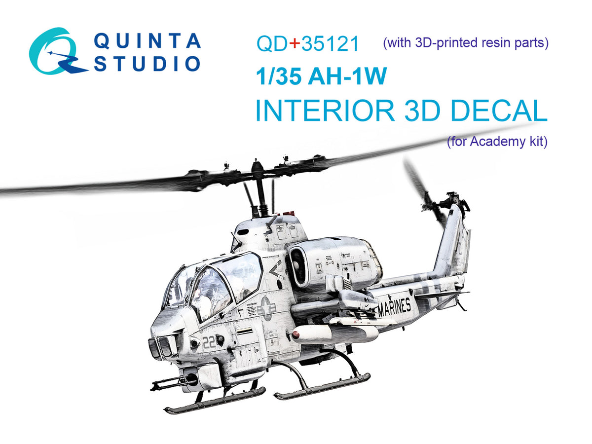 Quinta Studio QD+35121 1:35 Bell AH-1W