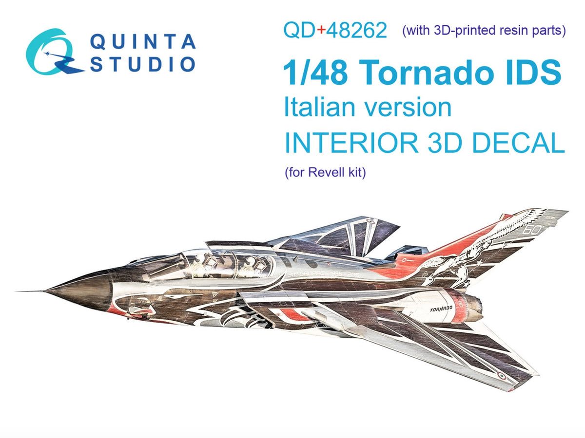 Quinta Studio QD+48262 1:48 Panavia Tornado IDS Italian