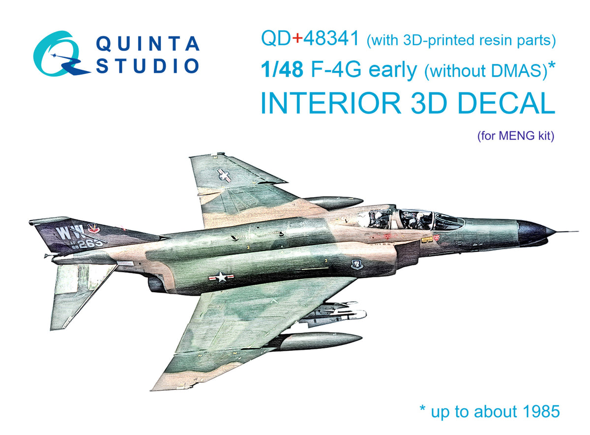 Quinta Studio QD+48341 1:48 McDonnell F-4G Phantom early