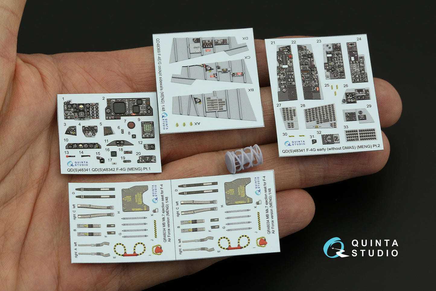 Quinta Studio QD+48341 1:48 McDonnell F-4G Phantom early