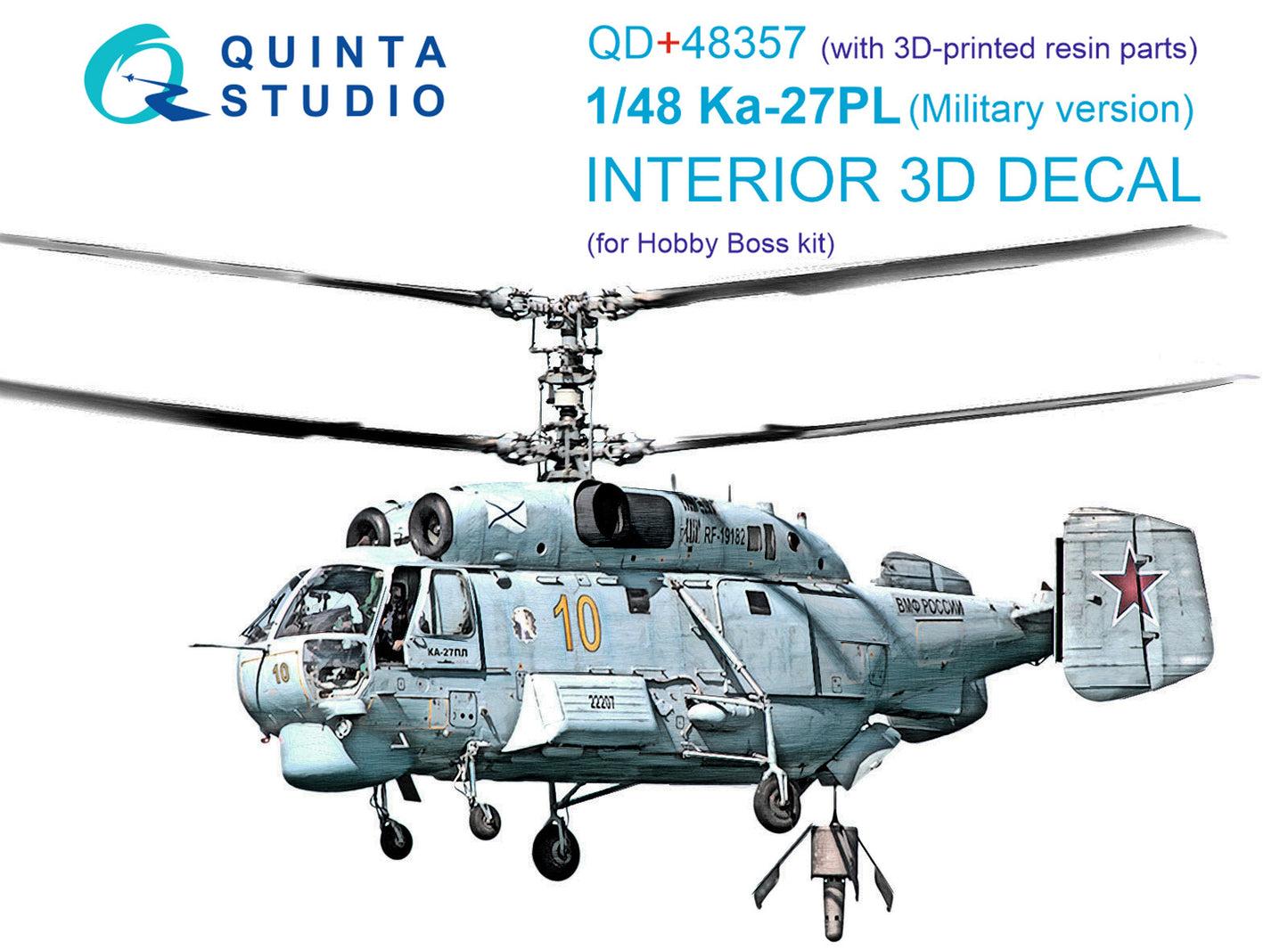 Quinta Studio QD+48357 1:48 Ka-27PL Military version