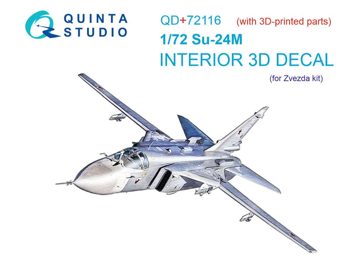 Quinta Studio QD+72116 1:72 Sukhoi Su-24M