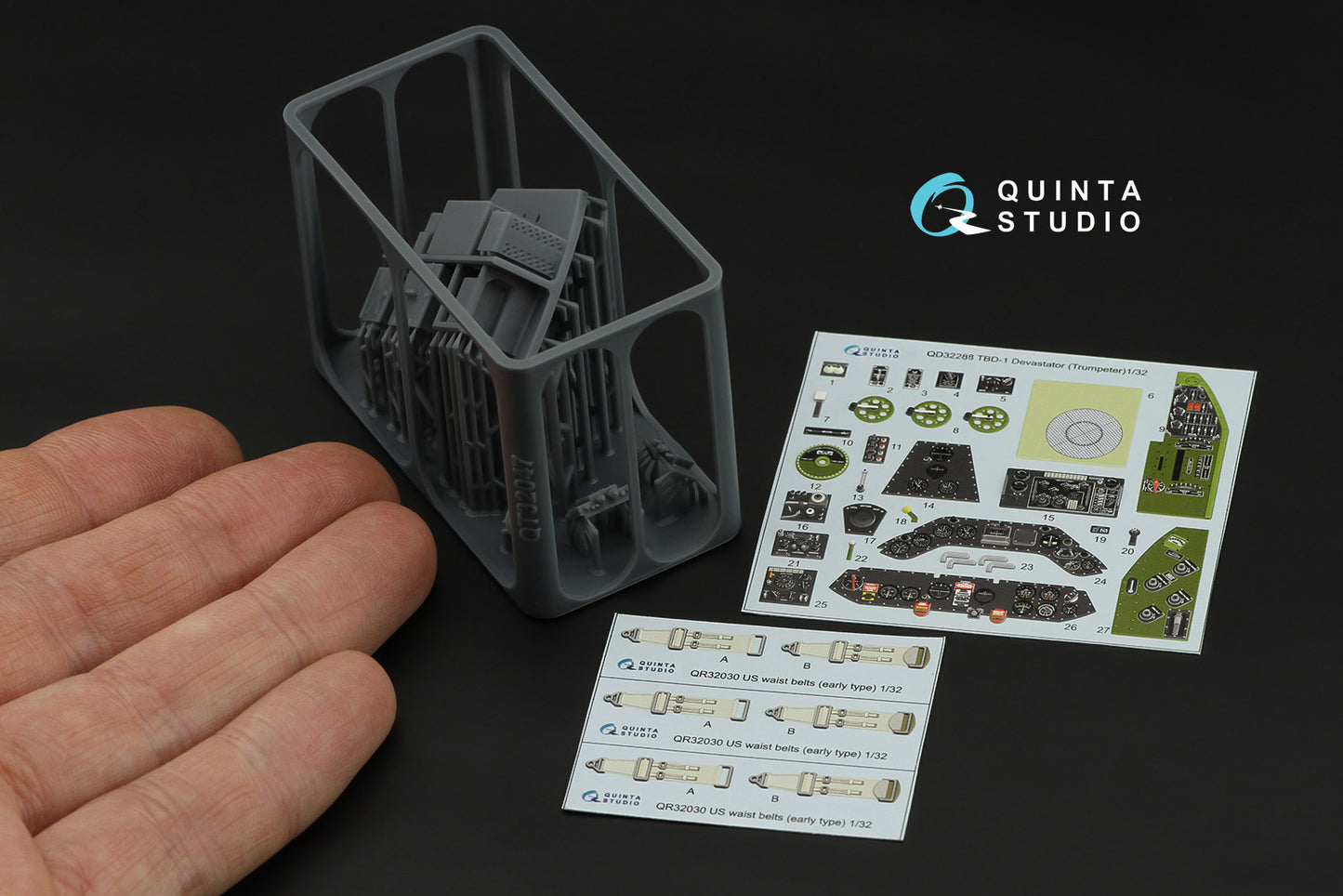 Quinta Studio QD+32288 1:32 Douglas TBD-1 Devastator 3D-Printed & coloured Interior