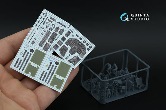 Quinta Studio QD+35153 1:350 Bell AH-1W 3D-Printed & coloured Interior