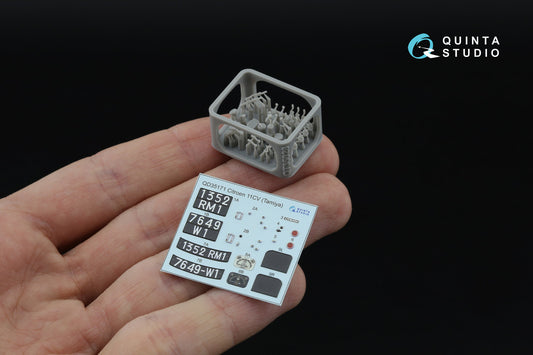 Quinta Studio QD+35171 1:35 Citroen Traction 11CV Staff Car 3D-Printed & coloured Interior