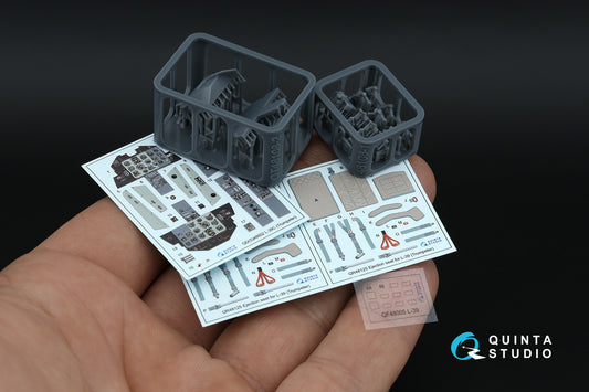 Quinta Studio QD+48602 1:48 Aero L-39C 3D-Printed & coloured Interior