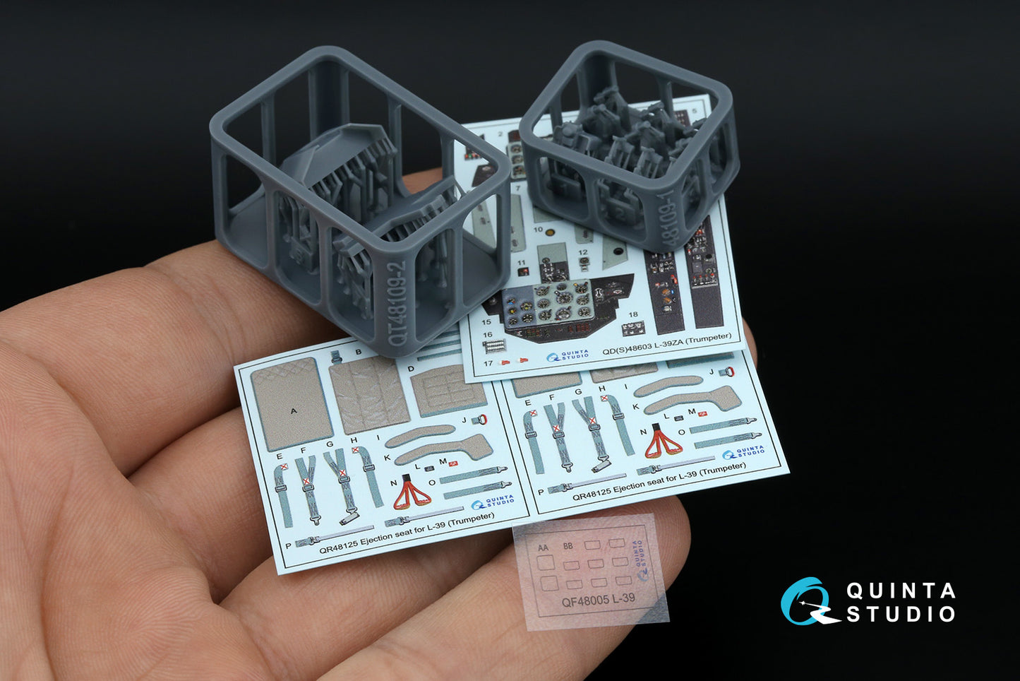 Quinta Studio QD+48603 1:48 Aero L-39ZA 3D-Printed & coloured Interior