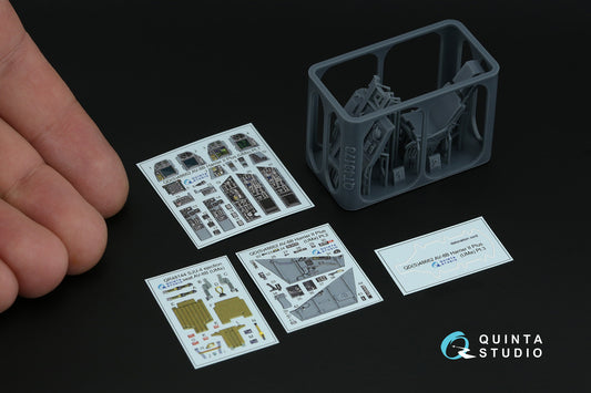Quinta Studio QD+48662 1:48 AV-8B Harrier II Plus 3D-Printed & coloured Interior