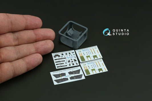 Quinta Studio QD+72248 1:72 Dassault Mirage 2000D 3D-Printed & coloured Interior