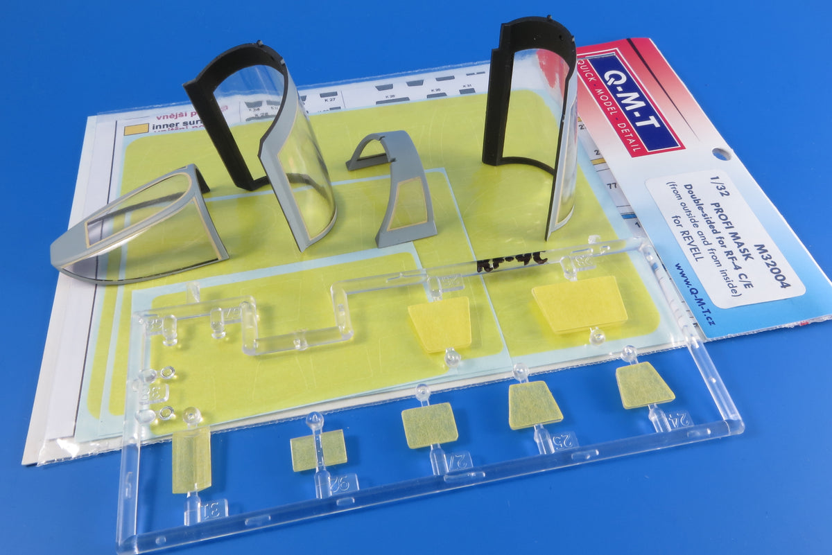 Q-M-T TM32004 1:32 Profi Mask double-sided for McDonnell RF-4C/RF-4E