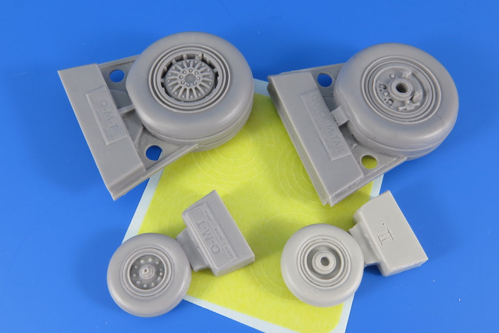 Q-M-T R32004 1:32 Late weighted Wheels for F-4E/F-4F/F-4G/RF-4C/RF-4E Phantom