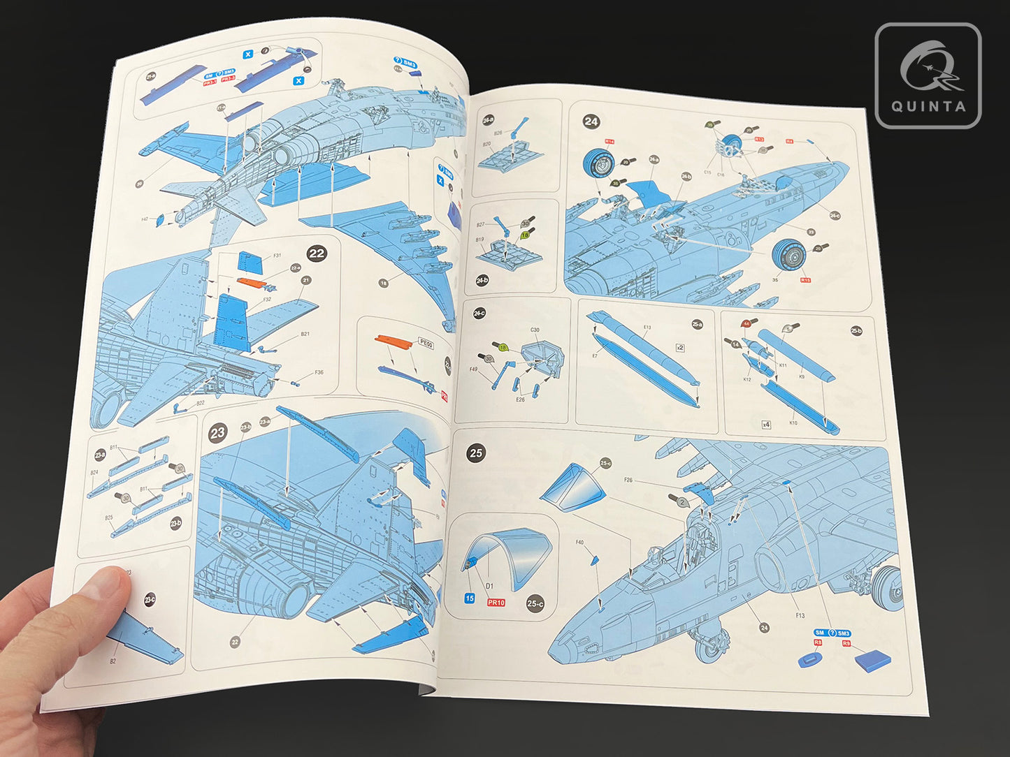 Quinta Studio QNT4001 1:48 Sukhoi Su-25SM/Su-25SM3 Model kit (Quinta Models)