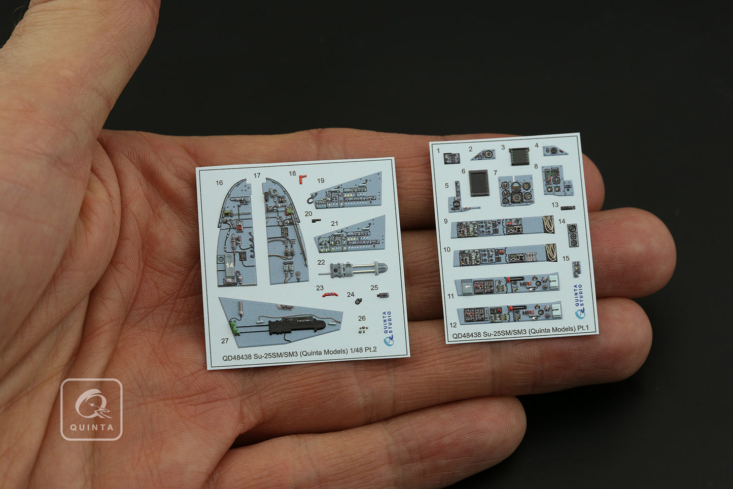 Quinta Studio QNT4001 1:48 Sukhoi Su-25SM/Su-25SM3 Model kit (Quinta Models)