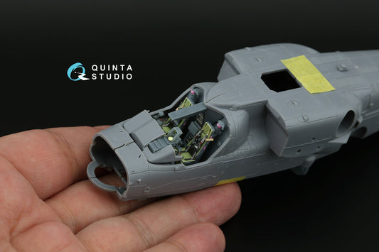 Quinta Studio QNT7001 1:72 Kamov Ka-52/52M Dream Model kit with Quinta 3d-printed parts