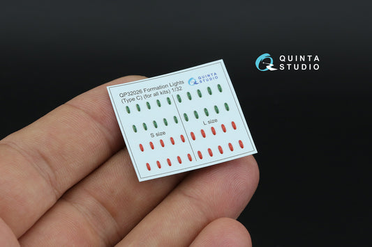 Quinta Studio QP32026 1:32 Formation Lights (Type C) (for all kits)