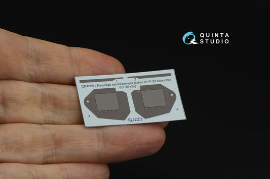 Quinta Studio QP48061 1:48 Bell P-39  Airacobra Fuselage reinforcement plates