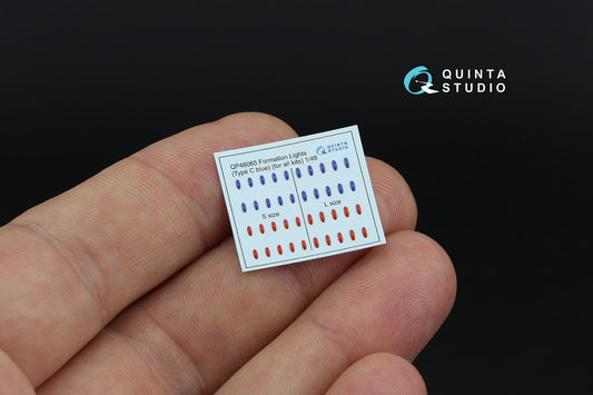 Quinta Studio QP48065 1:48 Red-Blue Formation Lights (Type C)
