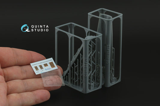 Quinta Studio QP+48057 1:48 Sukhoi Su-30SM Air Brake Bay with Avionics & Circuit Breaker Panels
