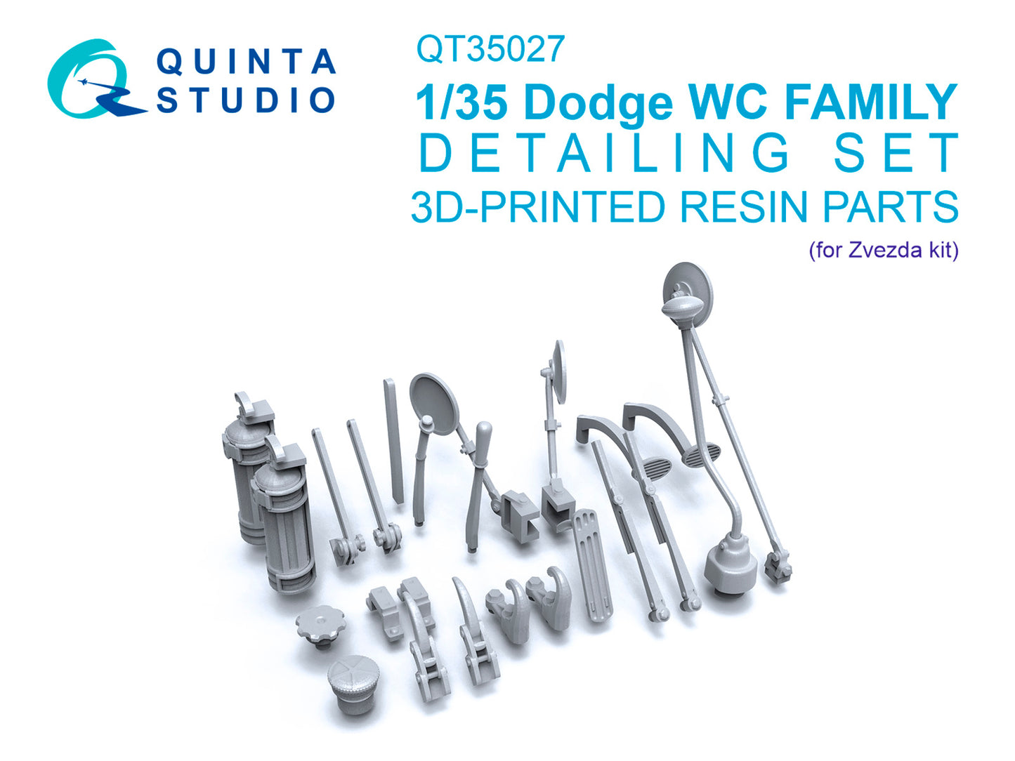 Quinta Studio QT35027 1:35 Dodge WC Family detailing set