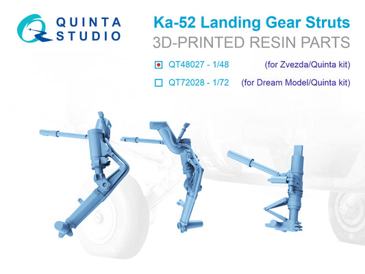 Quinta Studio QT48027 1:48 Kamov Ka-52 Landing Gear Struts
